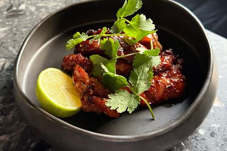 Филе цыплёнка в имбирно-медовом соусе 