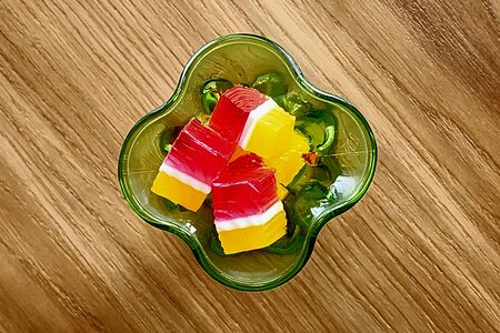 Желе слоеное 