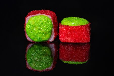 Ролл калифорния запеченная