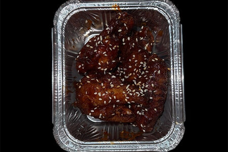 Куриные крылышки в соусе барбекю