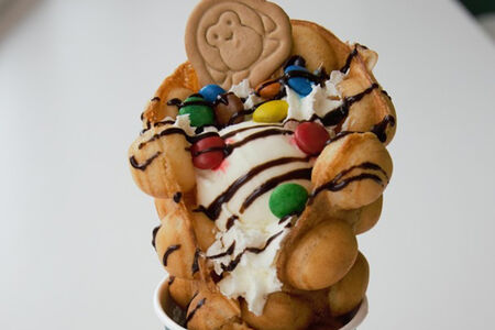 Гонконгская вафля + десерт