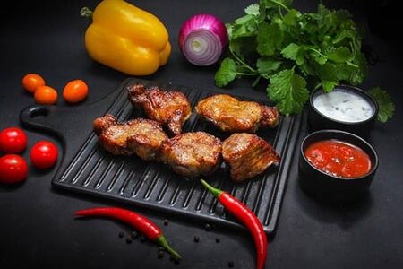 Шашлык из свиной шеи