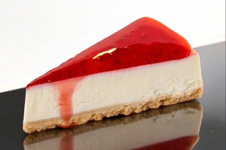 Чизкейк клубничный 