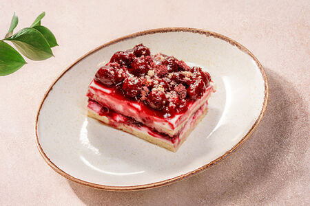 Вишневая лазанья