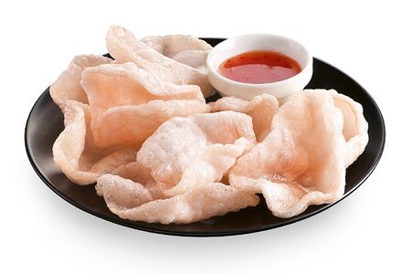 Креветочные чипсы