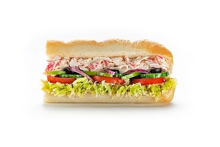 Сэндвич Морепродукты с кусочками крабового мяса