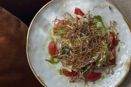 Салат с ростбифом 