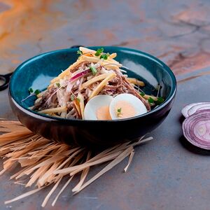 Салат Гнездо перепелки