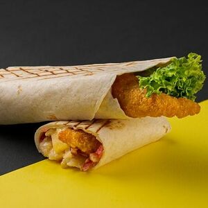 Шаурма с креветками