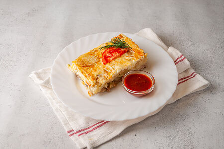 Запеканка с говядиной