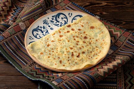 Кутаб с картофелем и сыром