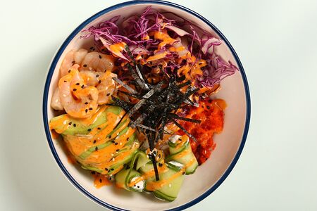 Поке Калифорния с креветкой