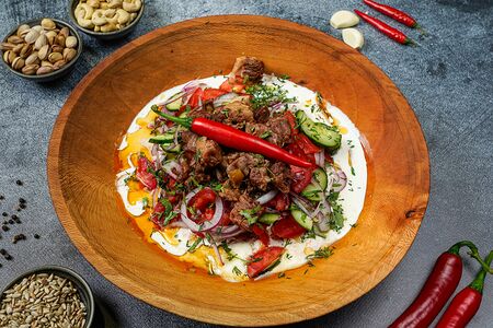 Курутоб с мясом