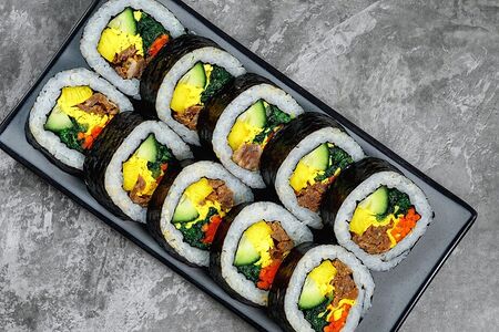 Кимпаб с говядиной