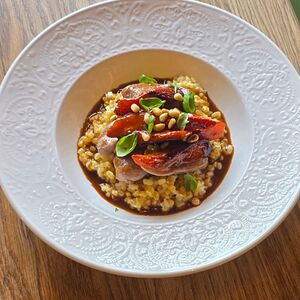 Медальоны из утиной грудки