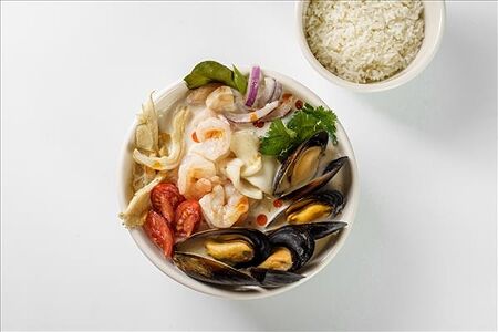 Том кха с морепродуктами