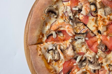 Пицца Том Ям с Морепродуктами 25 см