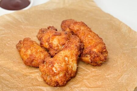 Крылышки в панировке