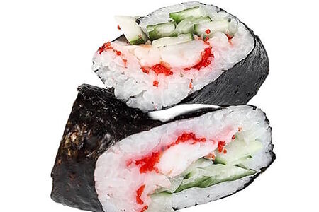 Ролл ручной с креветкой