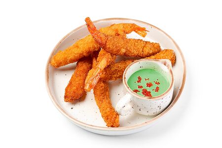 Креветки темпура 