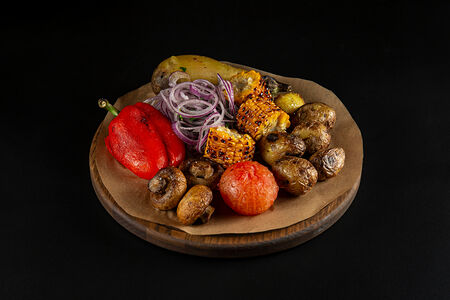 Овощи на мангале