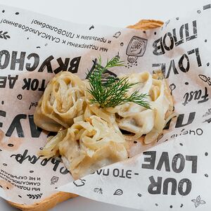 Манты с бараниной