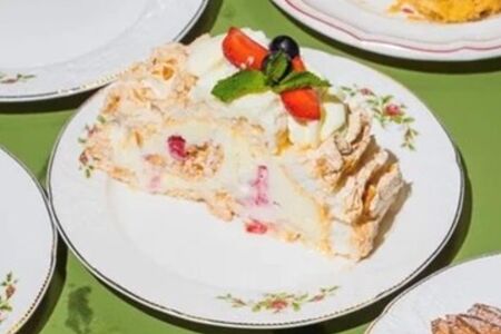 Меренговый рулет