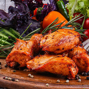 Шашлык из куриной грудки