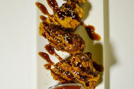 Крылышки в панировке