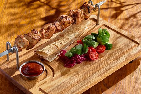 Шашлык из мякоти бараньей