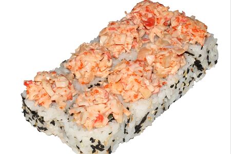 Ролл с тартаром из снежного краба