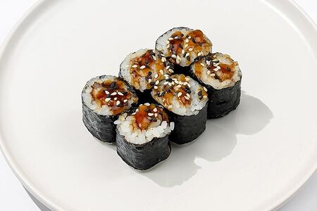 Классический ролл с угрем