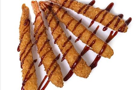 Креветки под соусом унаги