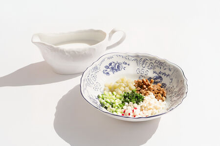 Окрошка на кефире