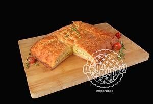 Пирог с кальмаром мини