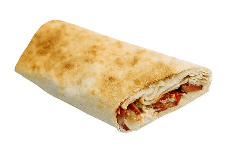 Донер с охотничьими колбасками 