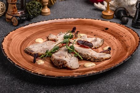 Буженина с аджапсандалом