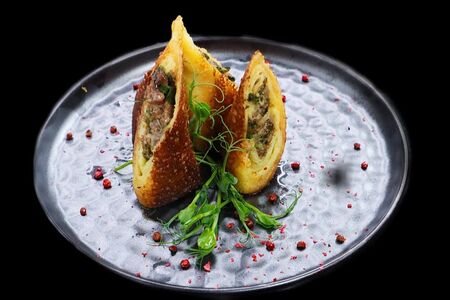 Блинчики с мясом