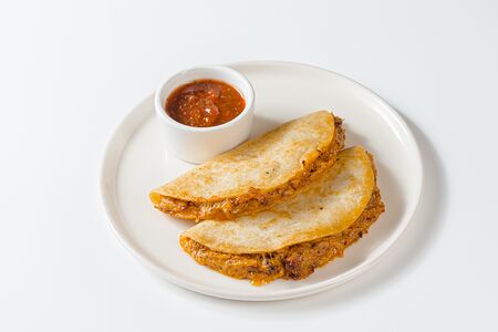 Кесадилья с рёберным мясом