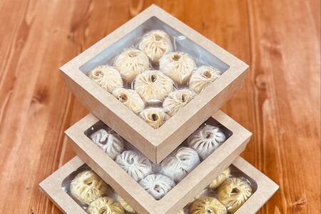 Буузы из конины и свинины