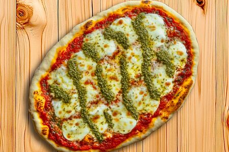 Римская моцарелла и песто