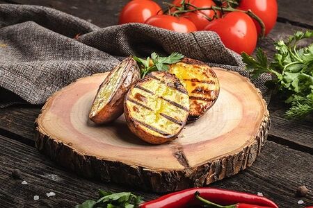 Картошка на мангале