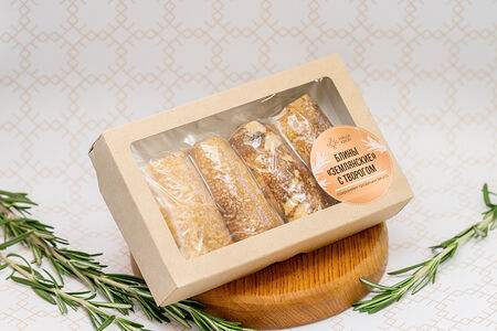 Блинчики с творожной начинкой