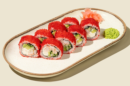 Ролл Калифорния с креветкой New