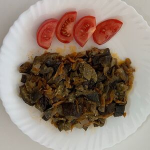 Соте из баклажанов