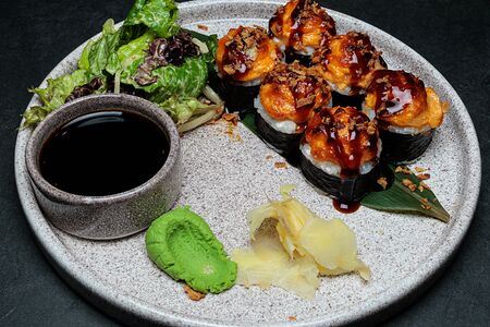 Запеченный с угрем