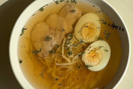 Суп-лапша с курицей 