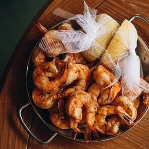 Креветки гриль на компанию