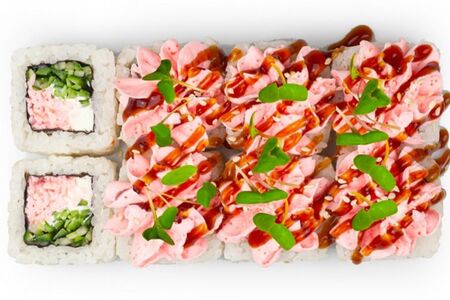 Лава с краб-кремом