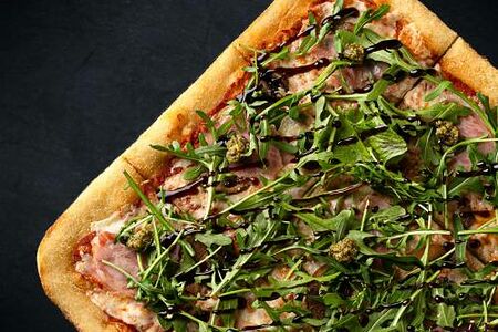 Римская с ветчиной и грибами